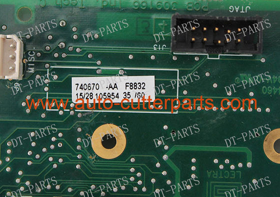 Square Electronic Cutting Plotter Parts 740670-AA F8832 PCB 309166  A35+ Plotter Head Board